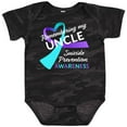 thumbnail image 3 of Inktastic Remembering My Uncle Suicide Prevention Awareness Boys or Girls Baby Bodysuit, 3 of 5