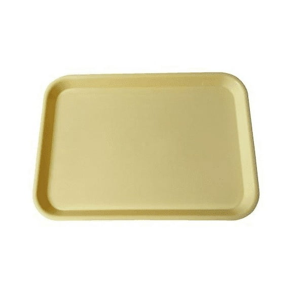 Plasdent 300BF-3 Set-Up Tray Flat Size B Ritter Yellow 12 3/8" X 9 5/8" X 7/8"