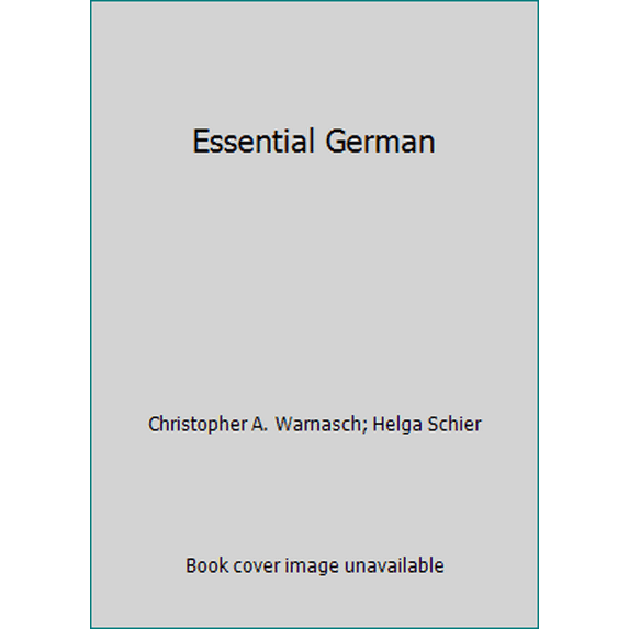 Pre-Owned Essential German (Paperback) 0307971597 9780307971593
