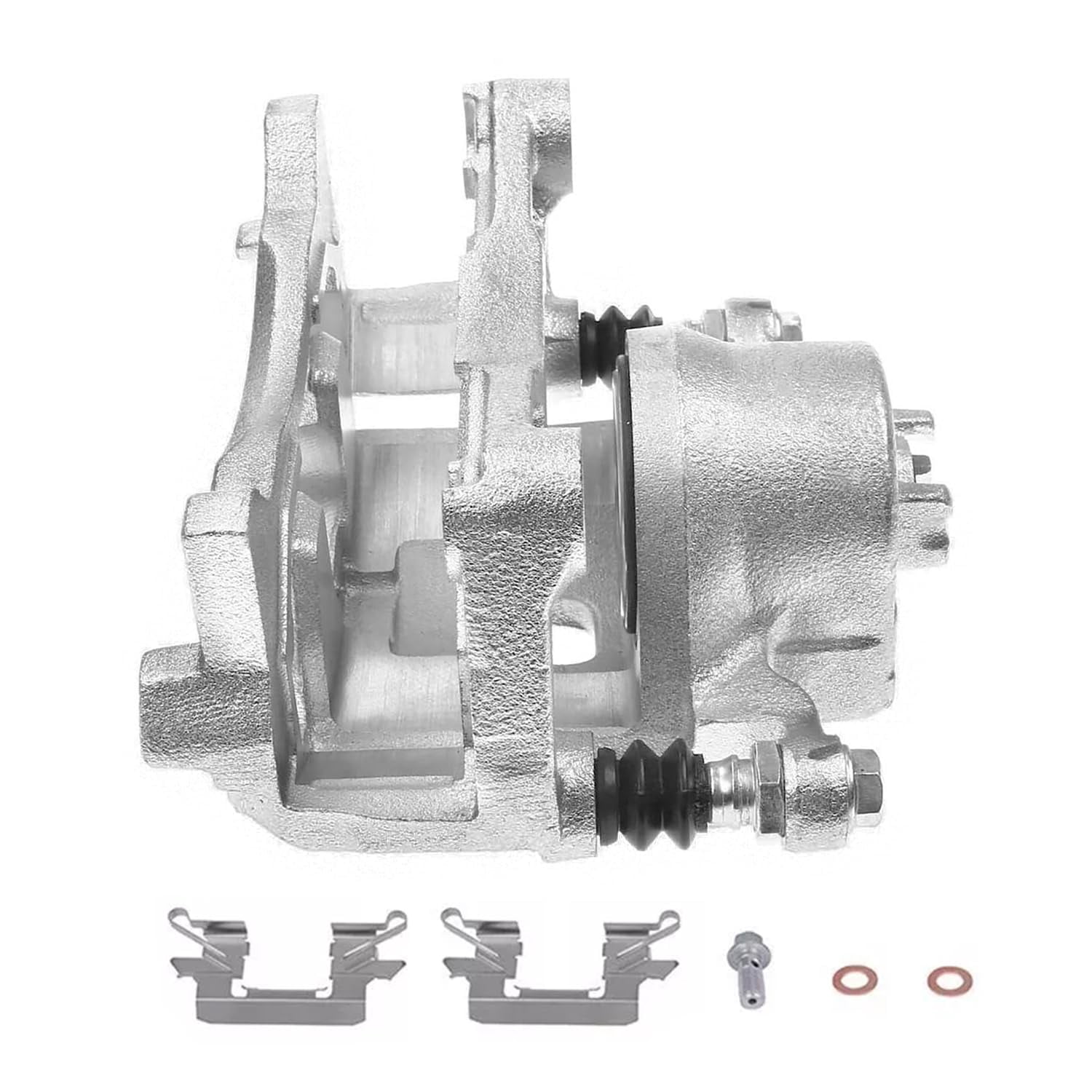 Detroit Axle - Front Brake Calipers for 2013-2021 Nissan Altima 2014-2017 Leaf, 2014 2015 2016 2017 2018 2019 2020 Disc Brake Calipers with Brackets Assembly Replacement