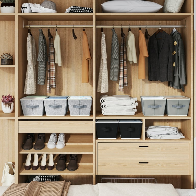 Closet organizer baskets outlet