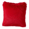 thumbnail image 1 of Funda de cojín de felpa, funda de almohada para decoración del hogar, funda de almohada cuadrada para cama, silla, dormitorio, sala de estar Rojo, 1 of 8
