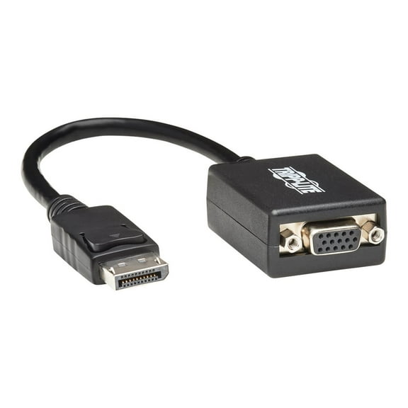 Tripp Lite Displayport to VGA Adapter Converter Active M/F 6in 50 Pack (P134-06N-VGA-BP)