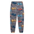 thumbnail image 2 of WIBACKER 2-8Y Kids and Toddler Boys Long Sleeve Pajamas 2 Piece Pjs Set 100% Cotton Sleepwear Cartoon Cars Jammies, 2 of 10