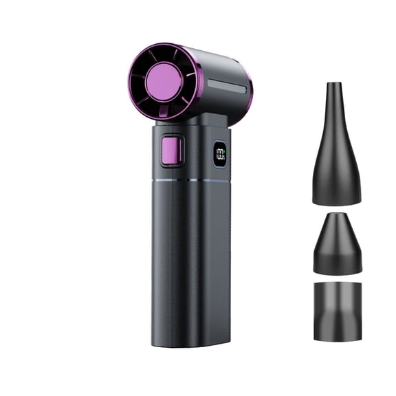 Portable USB Desk Fan - High Speed 13W Motor with 6 Adjustable Speeds Mini Handheld Fan for Home and Travel with Quiet Operation