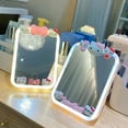 thumbnail image 6 of Kawaii Genuine Sanrio Led Makeup Mirror Hello Kitty Cartoon Girl Hd Lighting Dressing Mirror Desk Cute Ladies Holiday Gift, 6 of 14