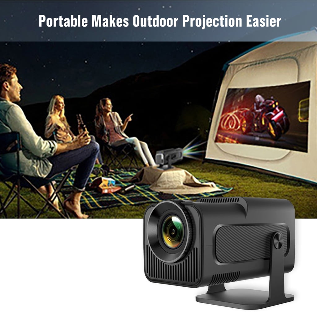 4K Projector 4K 1080P Home Cinema Projector 180 Degree Rotatable Projector 8000K Bluetooth-compatible 5.0