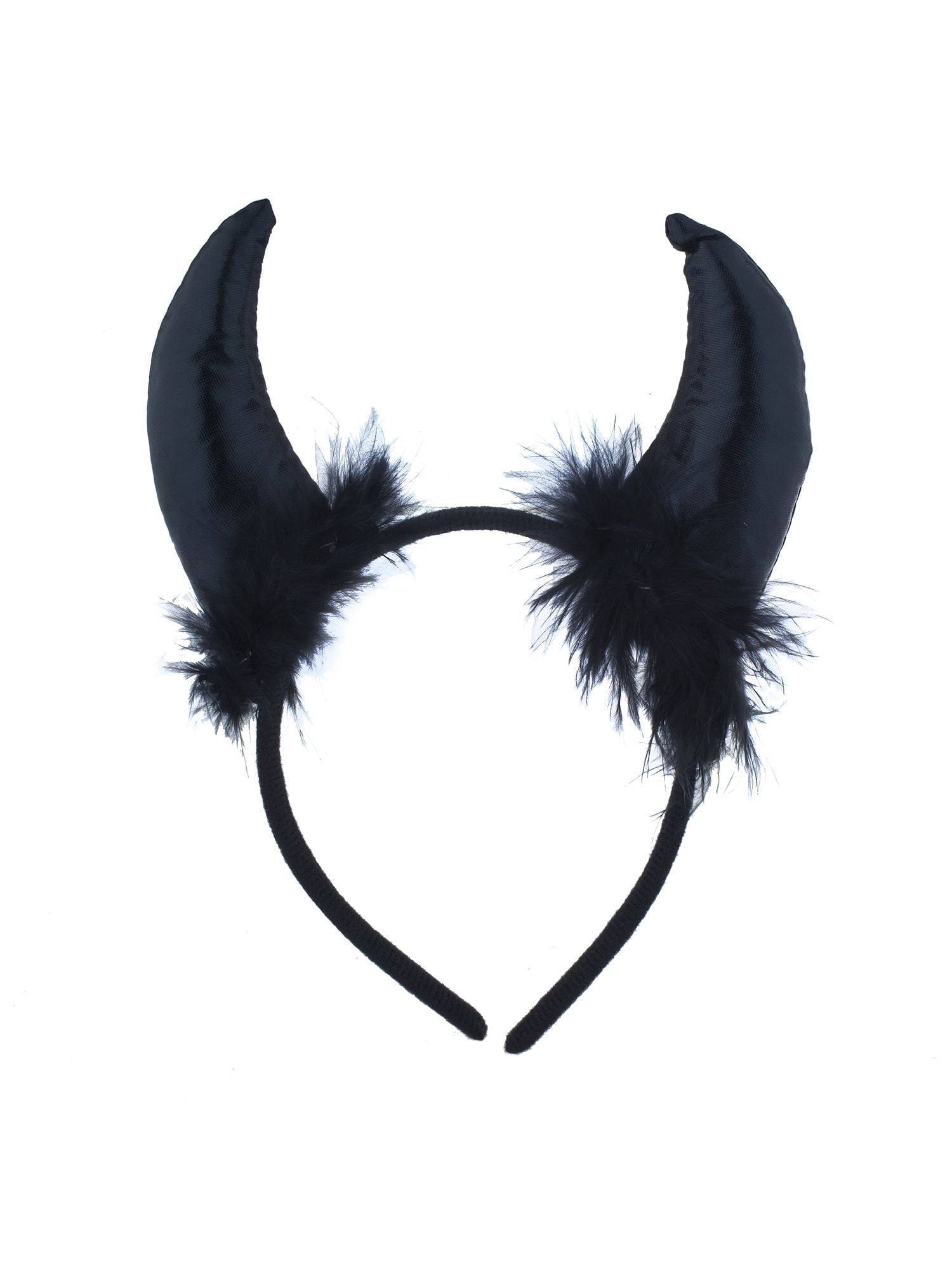 Animal Black Devil Horn Headband Headwear Halloween Party Hair Accessories.