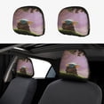thumbnail image 1 of Bebé Yoda Funda Protectora Universal para Reposacabezas de Coche, Funda Elástica para Reposacabezas de Asiento de Auto, Funda de Tela Antipolvo, Accesorios de Interior 2 Piezas, 1 of 6