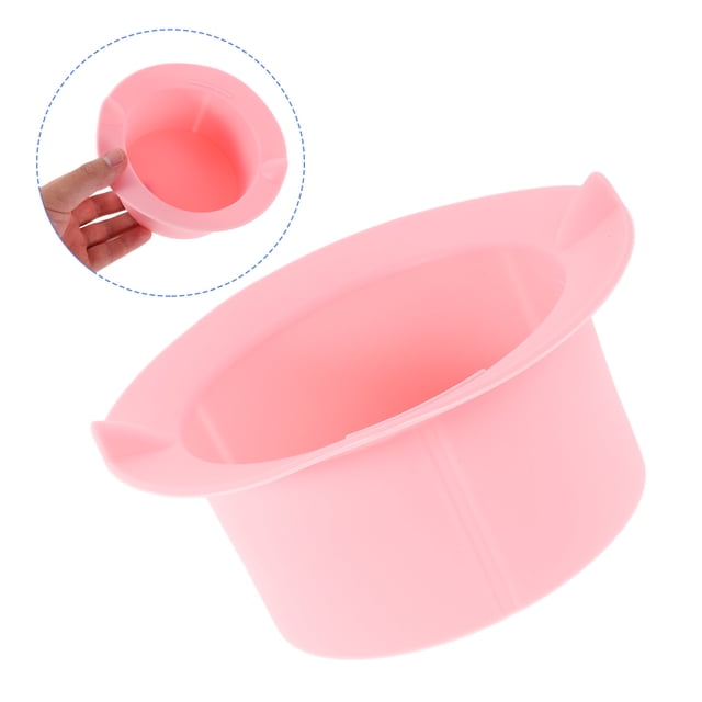 Phenofice Silicone Wax Pot Wax Bowl Even Heating Easy to Clean For Home Use 1Pcs