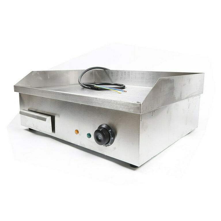 Electric Griddle Flat Top Grill 3000W Hot Plate BBQ Countertop Commercial 