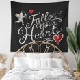 thumbnail image 2 of Tapicería de pared Follow Your Heart Aesthetic, 150 x 100 cm, microtela, 2 of 3