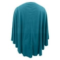 thumbnail image 4 of CAIVO Women Soft Open Front Poncho Sweater Shawl Front Knit Lightweight Travel Solid Color Autumn Winter Stylish Wear, 4 of 5