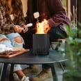 thumbnail image 2 of Pozo de fuego de mesa,Mini pozo de fuego con soporte,Chimenea de mesa de acero inoxidable, Chimeneas de leña,Pozo de fuego interior portátil, 2 of 5
