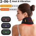 thumbnail image 3 of Cordless Red Light Belt for Neck, Portable Wrap with Timer for Neck Muscle Relief, Near Light Neck Wrap Heating Pad for Neck, Wearable Belt Neck Wrist Wrap Hand Legs Unisex Gift, 3 of 9