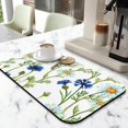 thumbnail image 2 of Heat-Resistant & Non-Slip Coffee Drying Mat (19.5x12) Reversible, Absorbent Diatom Mud Kitchen Mat, Collapsible for Easy Storage and Transportation, 2 of 7