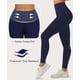 thumbnail image 4 of Leggins Curvphilo de cintura alta para levantamiento de glúteos, azul marino, M/L, 4 of 9