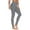 Gray#19, variant on YOIAVAIOY Women Yoga Leggings Workout Running Stretch Pants High Waist Athletic Soft Side Striped Tights Gray M