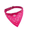 thumbnail image 1 of Printing PU for Puppy Kitten Cat Neck  Collar Grooming Accessories Neckerchief Dog Saliva Towel Pet Supplies Dog Bandana Dog  Collars ROSE RED, 1 of 8