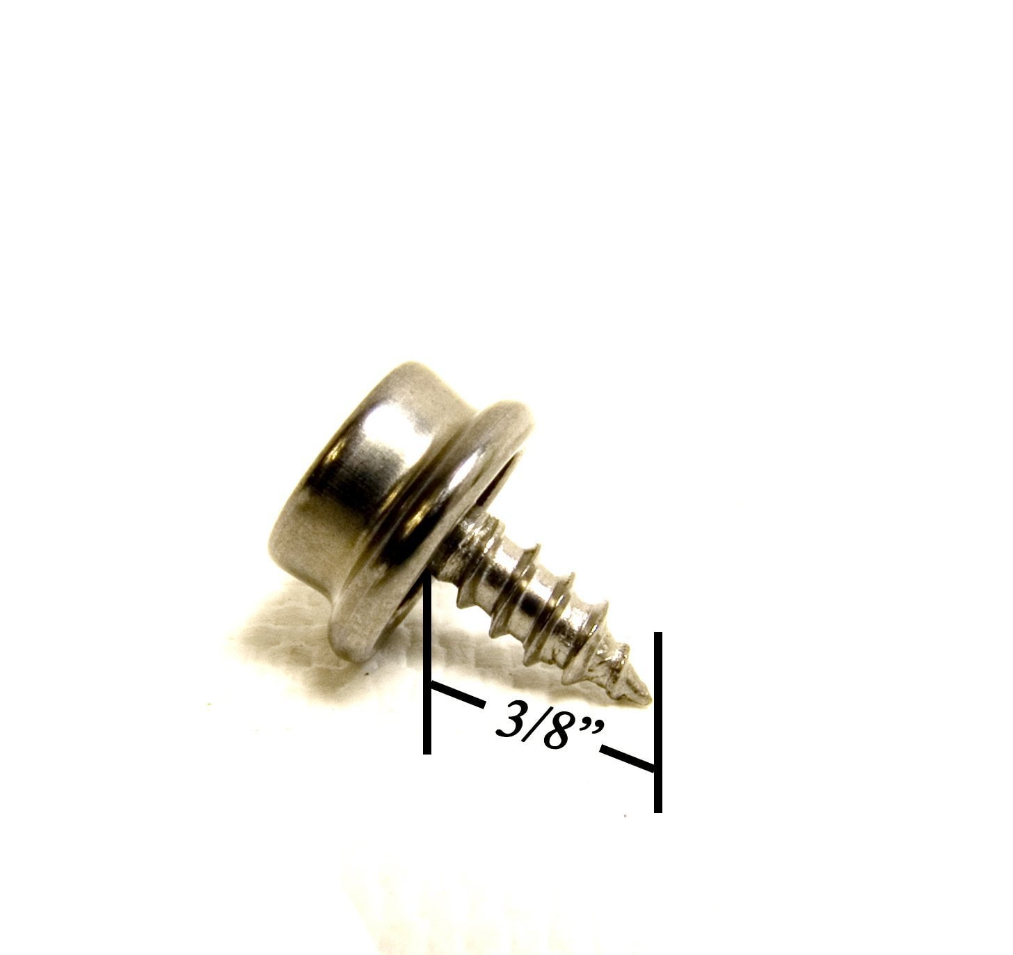 Shipped from The USA! Screw Stud 3//8 100/% Stainless Steel Construction 25 Piece Set
