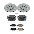 thumbnail image 2 of PowerStop Front Stock Replacement Brake Pad and Rotor Kit with Calipers Fits: LEXUS Select Models KCOE1077A, 2 of 5