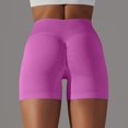 thumbnail image 4 of S LUKKC LUKKC Yoga Shorts for Women High Waisted Gym Workout Athletic Yoga Shorts with Pocket Seamless Sports Running Butt Lifting Shorts Sets Booty Fitness Dance Volleyball Summer Shorts Pants, 4 of 6