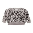thumbnail image 1 of Toddler Warm Pullover Top Leopard Knit sweater, 1 of 6