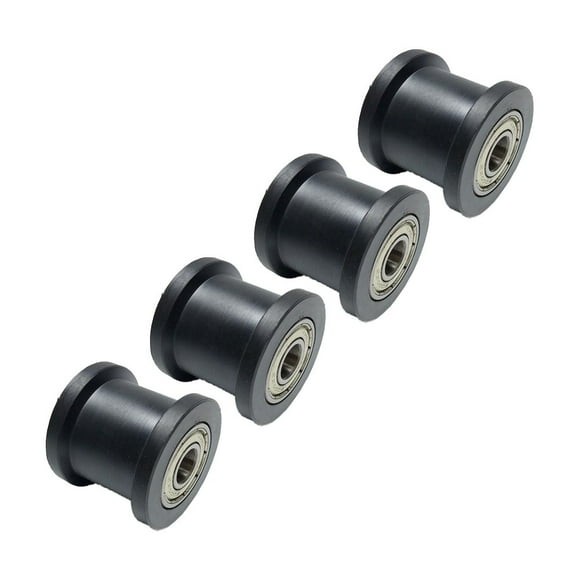 For Abdominal Machine 6000Z Bearing Rollers Black Weight Support Inner Diameter 10mm Large Outer Diameter 39mm