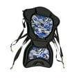 thumbnail image 1 of Respaldo para asiento de kayak, asiento acolchado universal para kayak, asiento acolchado para barco de pesca, cómodo respaldo con correa ajustable, 1 of 8