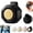 Octagon Flat Black, variant on Portable Silent Mini Bladeless Clip-On Fan, USB Rechargeable, Adjustable 3-Speed Fan for Shirt, Waist, Travel, Outdoor, Office, Travel Accessories, Gift