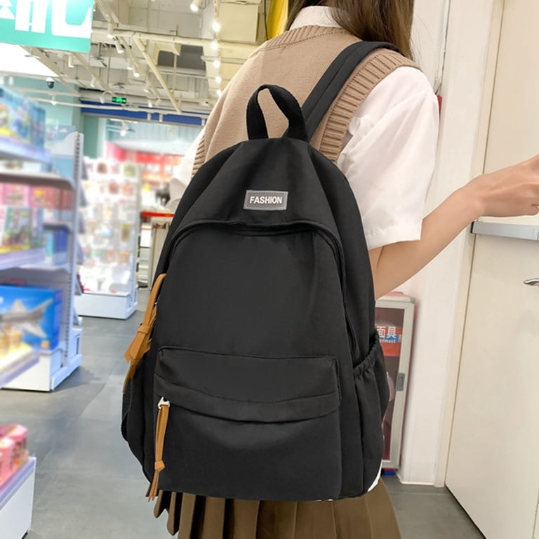 Large Capacity Nylon Backpack Lightweight School Bookbag  display picture 2