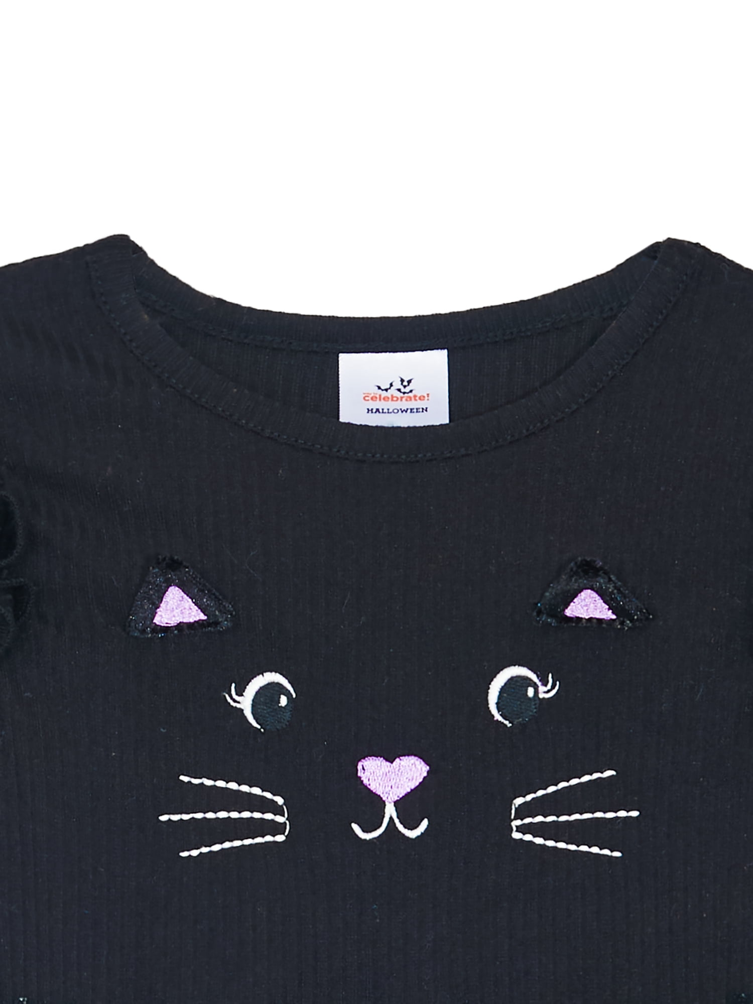 Way to Celebrate Toddler Girl Halloween Tutu, Sizes 12m-5T