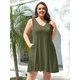 thumbnail image 4 of Vestido casual sin mangas Sundress BELAROI con cuello en V y holgado para mujer, 4 of 6