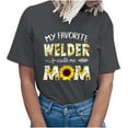 thumbnail image 2 of EQWLJWE My Favorite Welder Mom Funny Noun Welding Welders Gift Men T-Shirt, 2 of 5