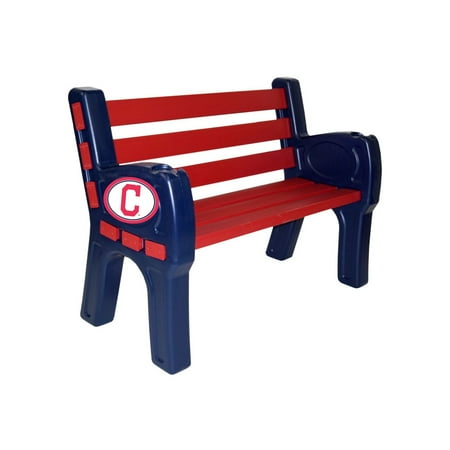 Cleveland Indians Park Bench