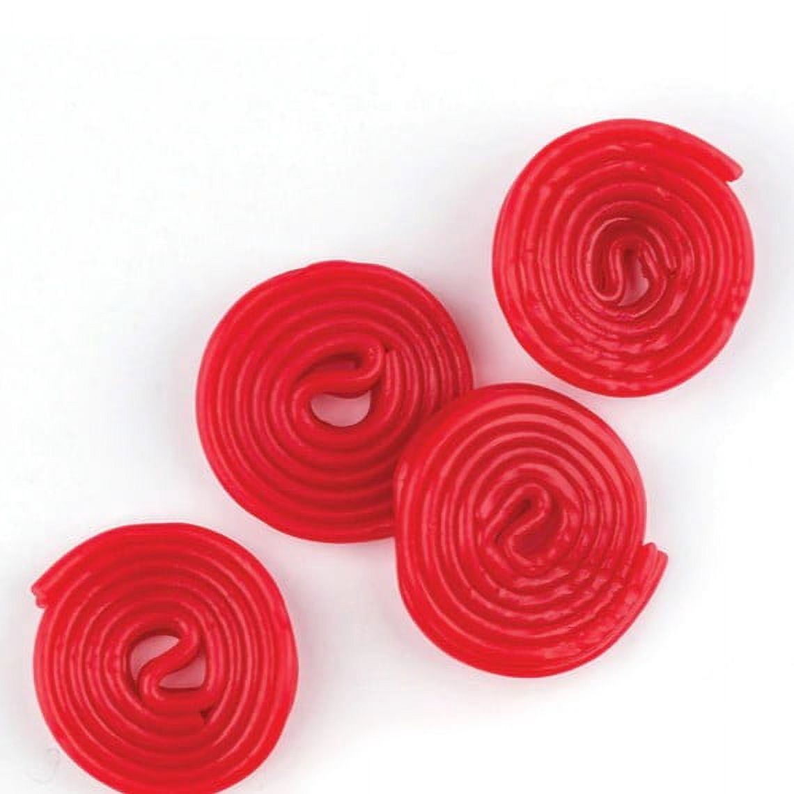 Gerrit J Verburg Strawberry Licorice Wheels 4.4 lb Bag