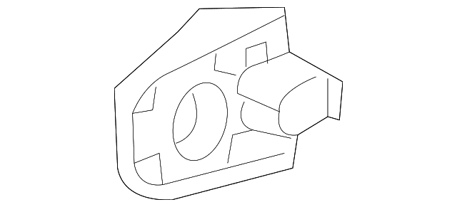 Genuine OE GM Exterior Door Handle Cover - 13583891