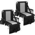 thumbnail image 1 of Grada plegable Stadium Seat Romswi, paquete de 2 unidades con soporte para la espalda, 1 of 8