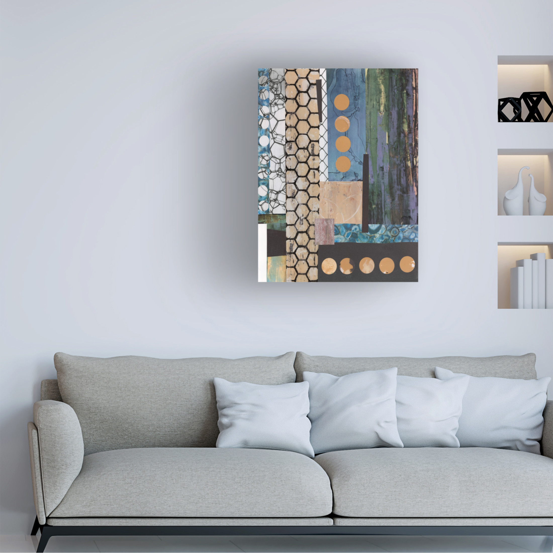 Trademark Fine Art Natalie Avondet Mashup II Canvas Wall Art