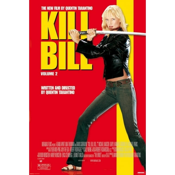 Kill Bill Vol. 2 Laminated Poster (24 x 36) - Walmart.com ...