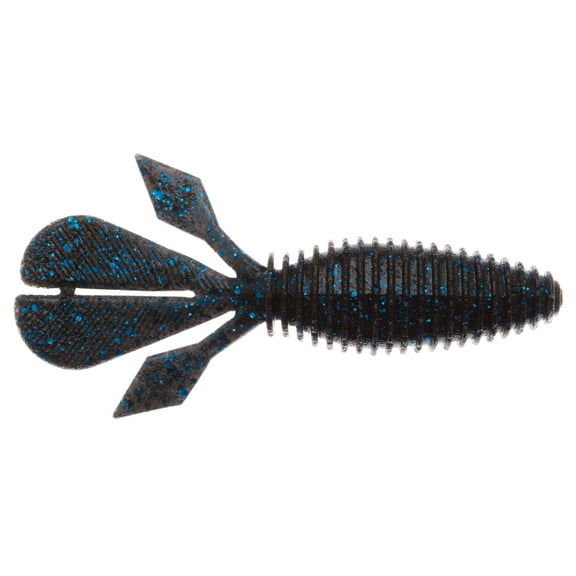 Z Man Palmetto BugZ -4'' Black Blue Fleck 5pk
