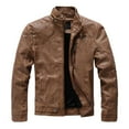 thumbnail image 2 of Vedolay Men's Jacket 2023 Open Front Work Office Jackets Blazer Khaki,2XL, 2 of 5