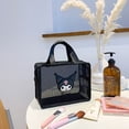 thumbnail image 1 of Sanrio Kawaii Anime Series Hello Kitty Kuromi Cinnamoroll bolsa de cosméticos portátil, bolsa de aseo, bolsa de almacenamiento de gran capacidad LIUWENJING unisex, 1 of 2