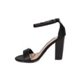 thumbnail image 4 of New Women Breckelles Devie-01 PU Open Toe Ankle Strap Chunky Heel Sandal, 4 of 5