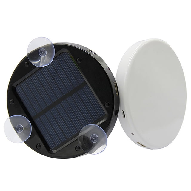 5200mAh Monocrystalline Silicon Solar Power Bank - White ABS Portable Charger with 5V/1A Input/Output, Compatible with Mobile , Computers & Digital Cameras - Emergency USB Charging Solution