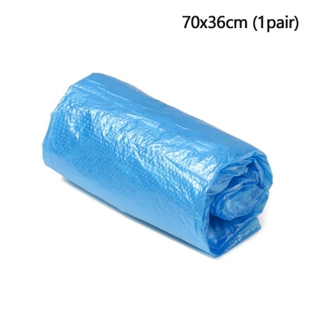 

1/5/10Pairs Good Quality Protector High-Top Thick Waterproof Rain Shoe Covers Anti-Slip Plastic 70X36CM-1PAIR