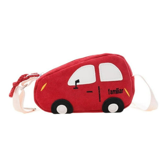Childrens Bag Crossbody Bag Small Bag Cute Cartoon Car Backpack