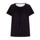 thumbnail image 5 of Neewe Womens Plus Size Pleated Tops Short Sleeve Summer Tunic Casual Loose Fit Crewneck Shirts Blouse 2026, 5 of 6