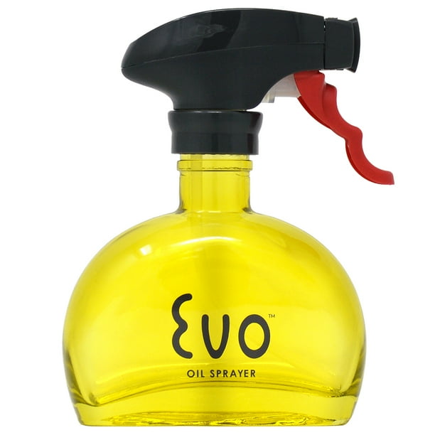 Evo Glass Trigger Sprayer Bottle, NonAerosol for Olive Oil and Cooking