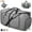 Gray, variant on 65L Large Durable Duffle Bag for Travel & Gym, Waterproof Tear-Resistant Duffel Bag with Shoes Compartment, Foldable Travel Bag for Men & Women (Gray)